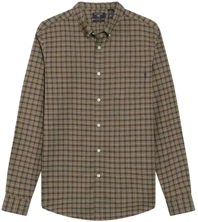 Dockers Oxford Slim Overhemd Met Lange Mouwen Groen M Man