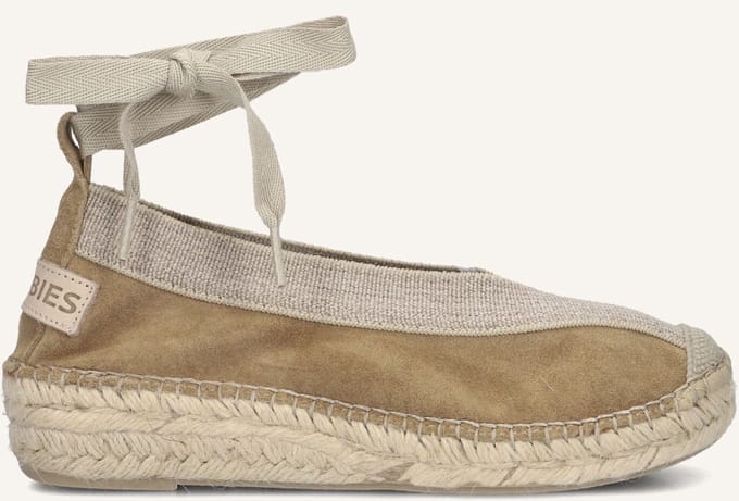 Shabbies Palma Espadrilles - Dames - Beige - Maat 43