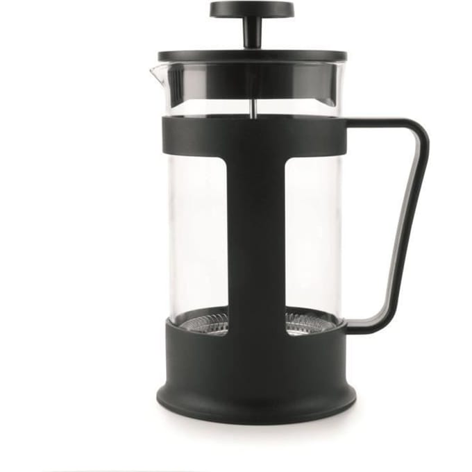 Cafetière à Piston - IBILI - 600 ml - Verre Borosilicate - Plastique - Noir transparent