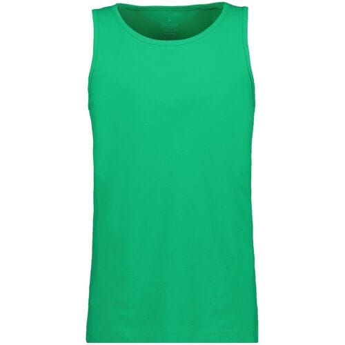 Ragman Ondermode Uni Tank Top Single Jersey Electric Green / male