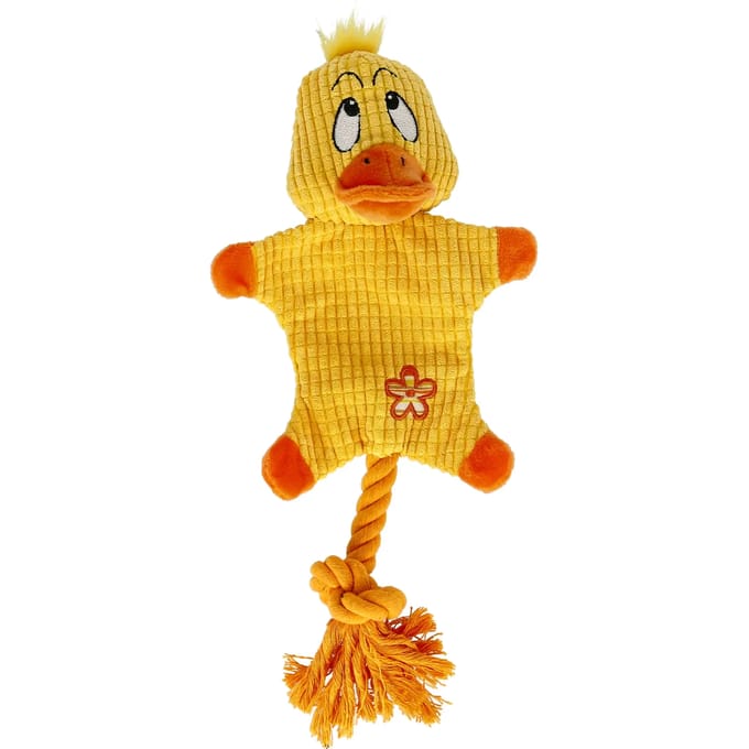 Pluche speelgoed voor honden Dogman DuckePrassel