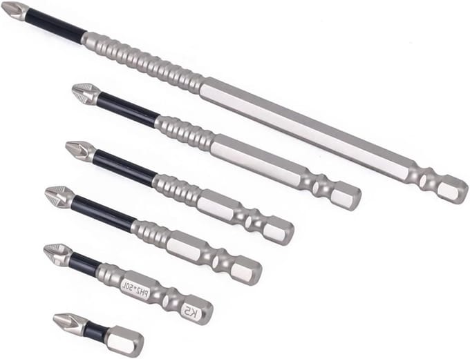 Complete Torx Schroevendraaier Bit Set met Magnetische Bits - 6-delige Set voor Precisiewerk en Onderhoud