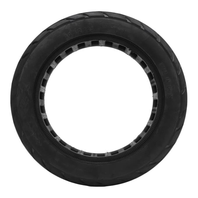 10x2.125 Massief Rubberen Band Elektrische Scooter Massieve Band Explosiebestendig Schokabsorberend Niet black