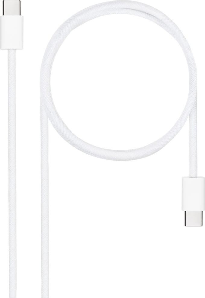 Nanocable 10.01.6002-CO USB-kabel USB 2.0 2 m USB C Wit