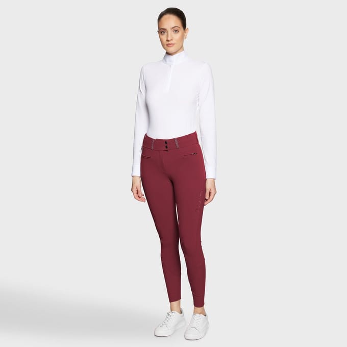 Samshield Claranova Full Grip Hoge Taille Dames S Rasberry