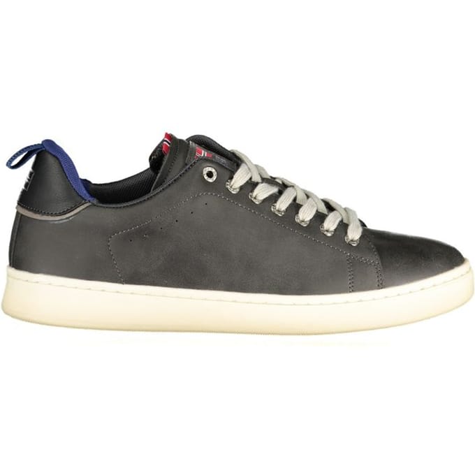 Noorwegen 1963 Zwarte Polyurethaan Heren Sneakers