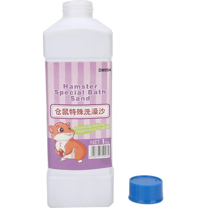 1kg Natuurlijke Ingrediënten Veilig Huisdieren Badzand Hamster Chinchilla Konijn Baden Zand white