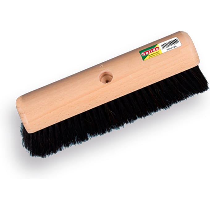 Zaalveger 40 cm | Zwart | gemengd paardenhaar