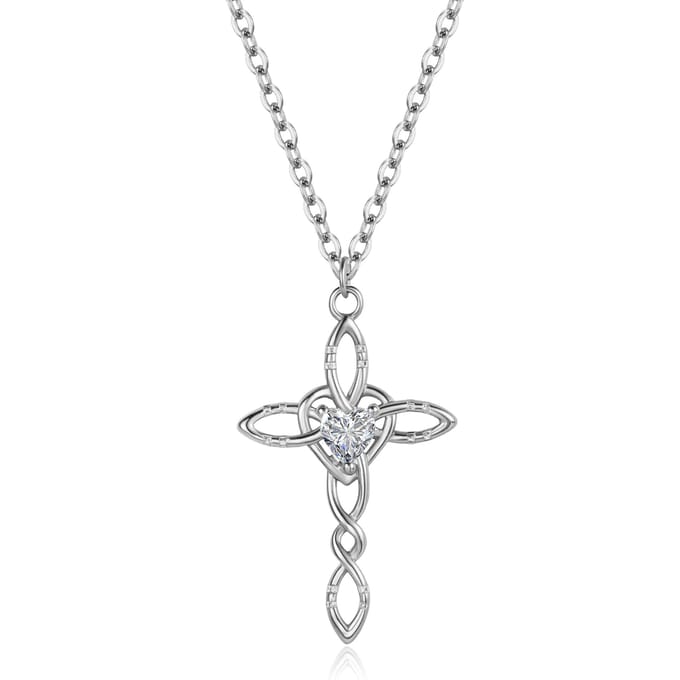 Collier Pendentif Lumière Luxe Luxe Jolie Fille Configuration Spéciale Kool Amour Bijoux Mode Polyvalente white