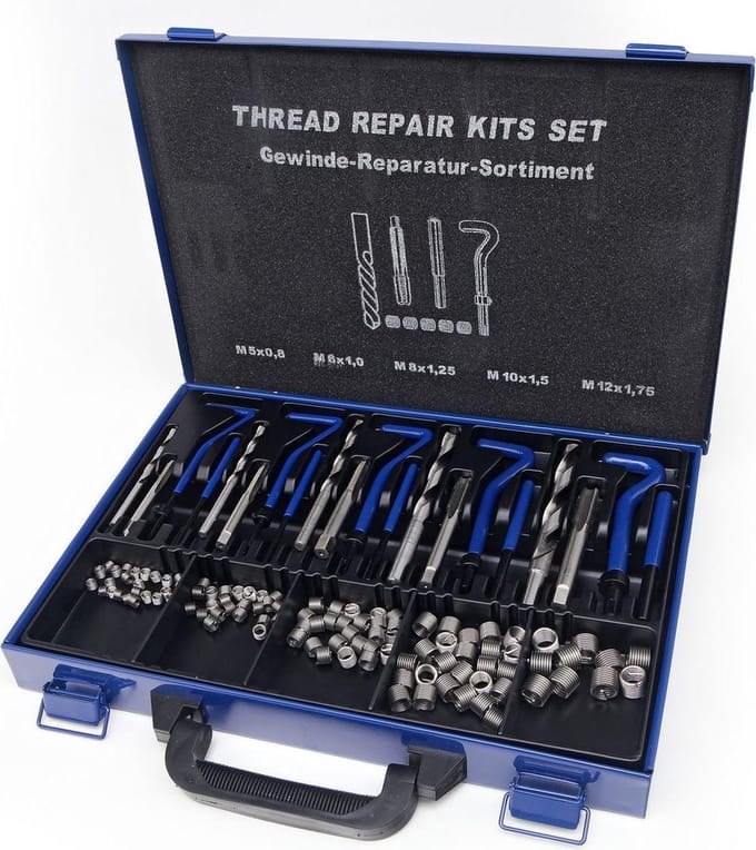 HBM M5-M12 Schroefdraad Reparatieset