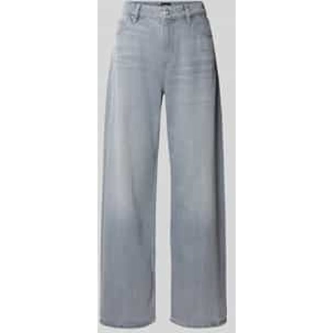 Loose fit jeans met 5-pocketmodel