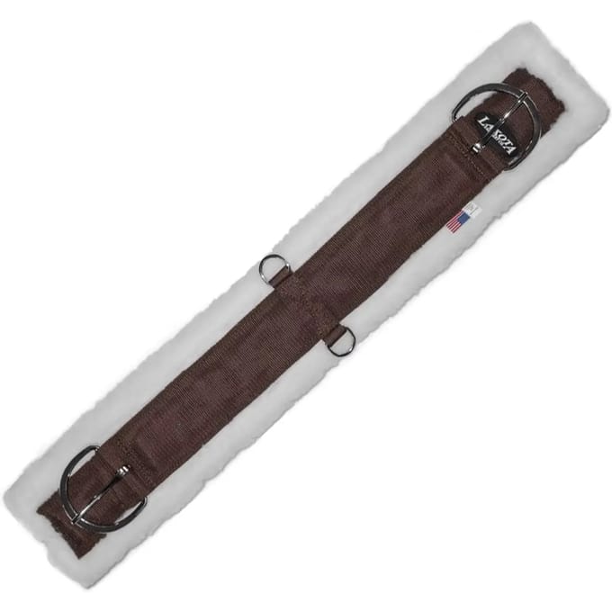 Synthetic polar horse western strap Lakota