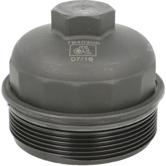 Deksel, brandstoffilter DT Spare Parts 3.22040
