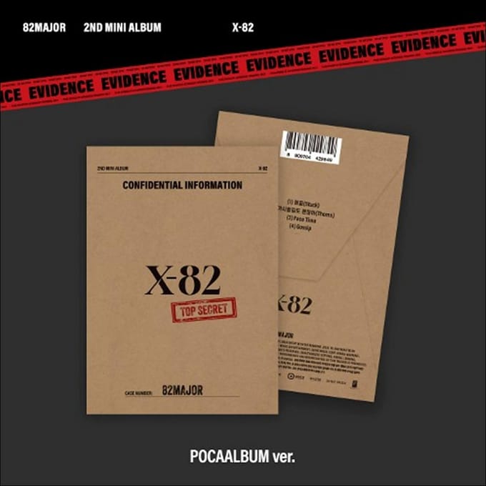 82MAJOR [X-82] POCA Ver. Album POCA Ver. brown
