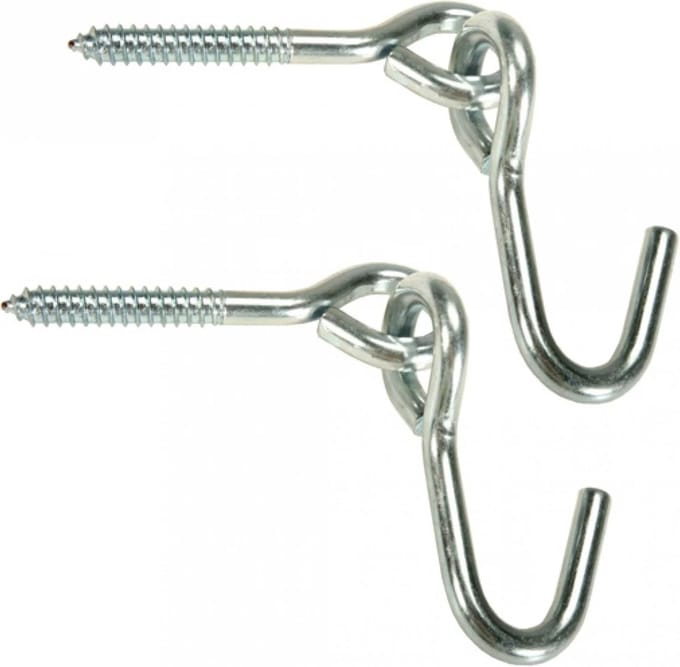 Hangmat ophanghaken -incl. plug - set van 2 stuks