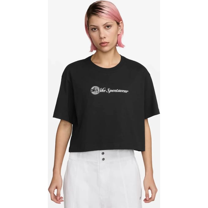 Kort dames-T-shirt Nike Club