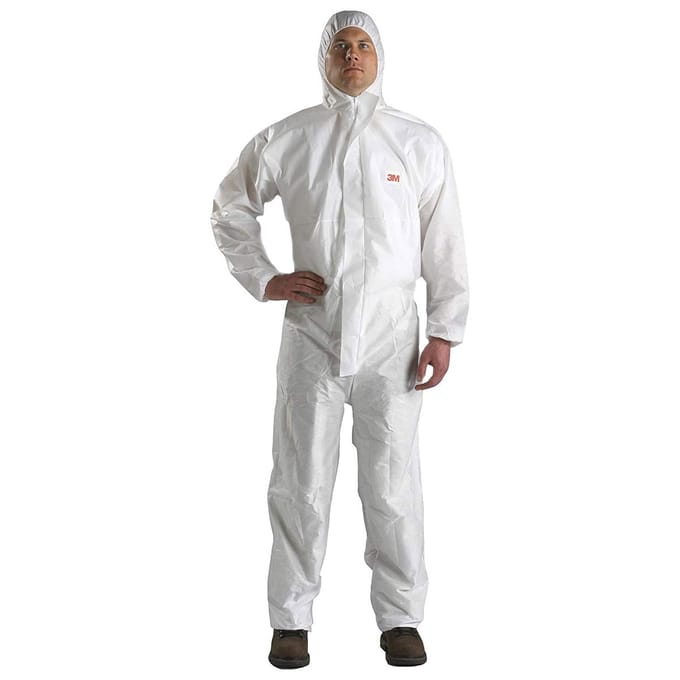 3m 4520 weggooi overall wit - m