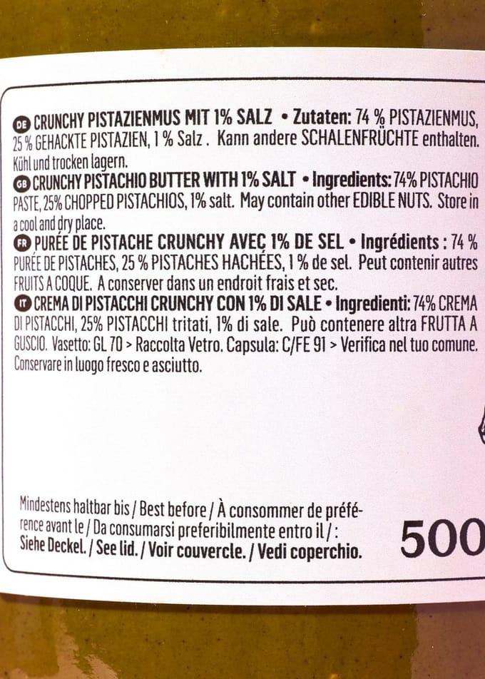 KoRo | Crunchy pistachepasta gezouten 500 g