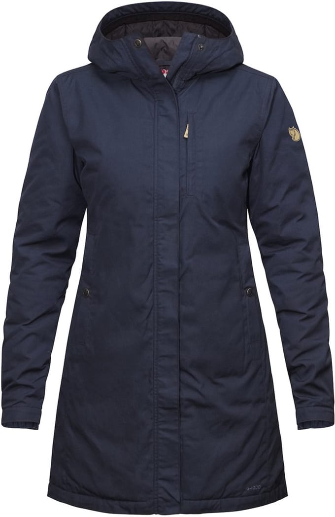Fjallraven Kiruna Padded W Dames Parka DARK NAVY XXS