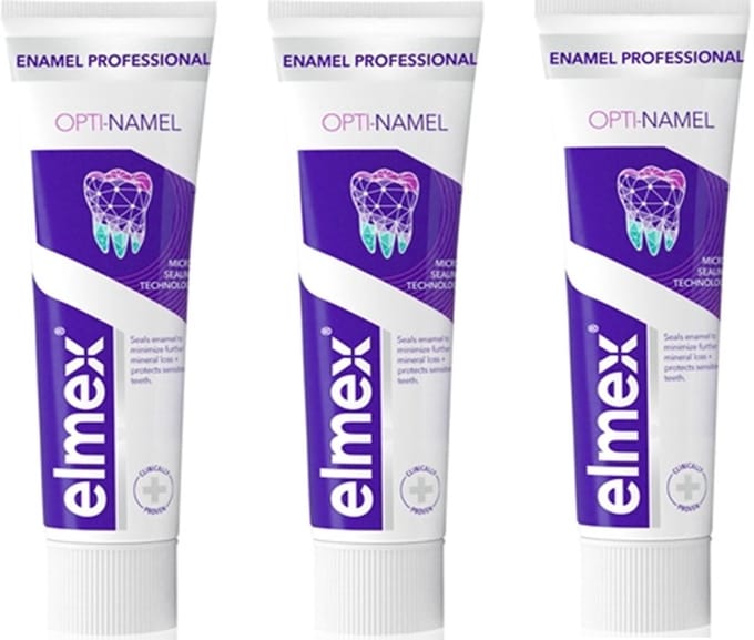 Elmex Tandpasta - Professional Opti Glazuur Protection - 3 x 75 ml