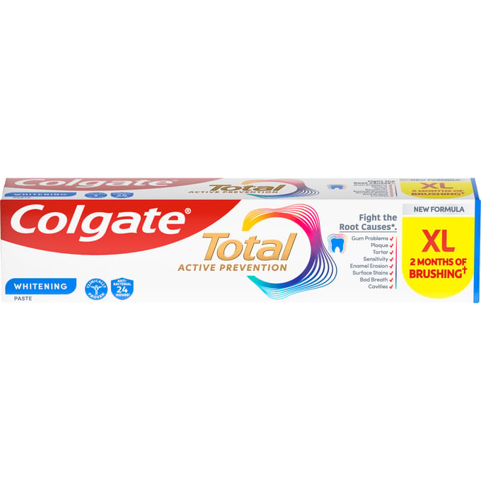Colgate Toothpaste Total Active Prevention Whitening 125 ml