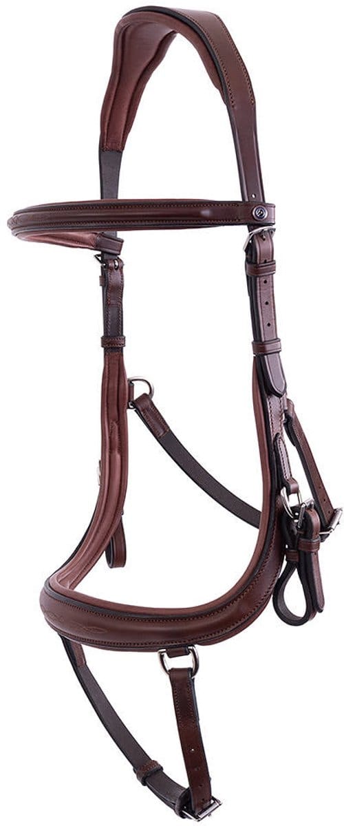 Trust Hoofdstel Lisbon Bruin/Silver - Full | Zilver | Hoofdstel paard