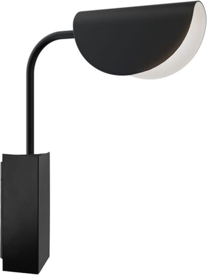 Toolight App1262-1W Wandlamp Zwart 27X9X32Cm
