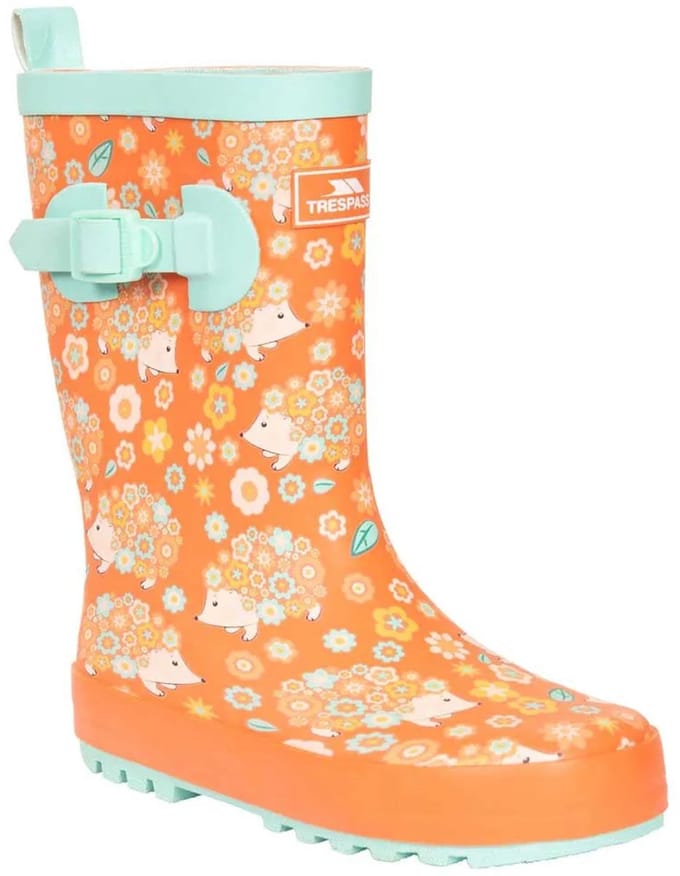 Trespass Puddle Regenlaarzen Oranje EU 34 Kinderen