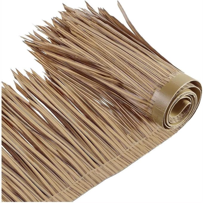 Rieten Dakrol - Decoratief Gras - Tuin Decoratie - Levendig Uiterlijk - 05 x 20m - Geel