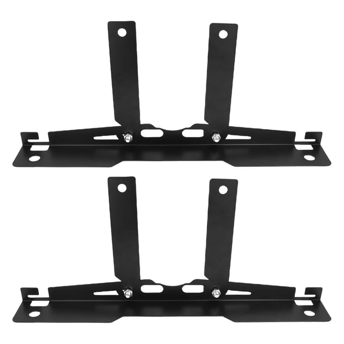 Wieluitlijningstool met 2 Meetlinten en Verlengbeugel Staallegering Spoorhoekmeting black