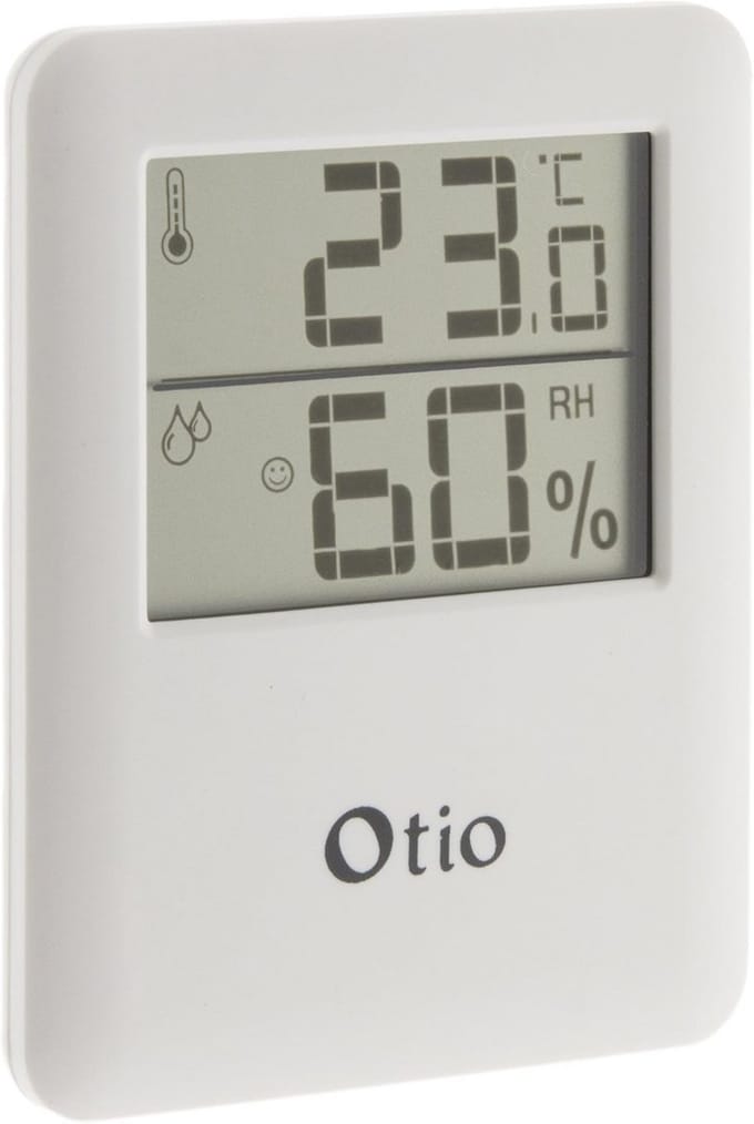 Magnetische Thermo-Hygrometer met LCD-scherm – Binnenklimaat Monitor