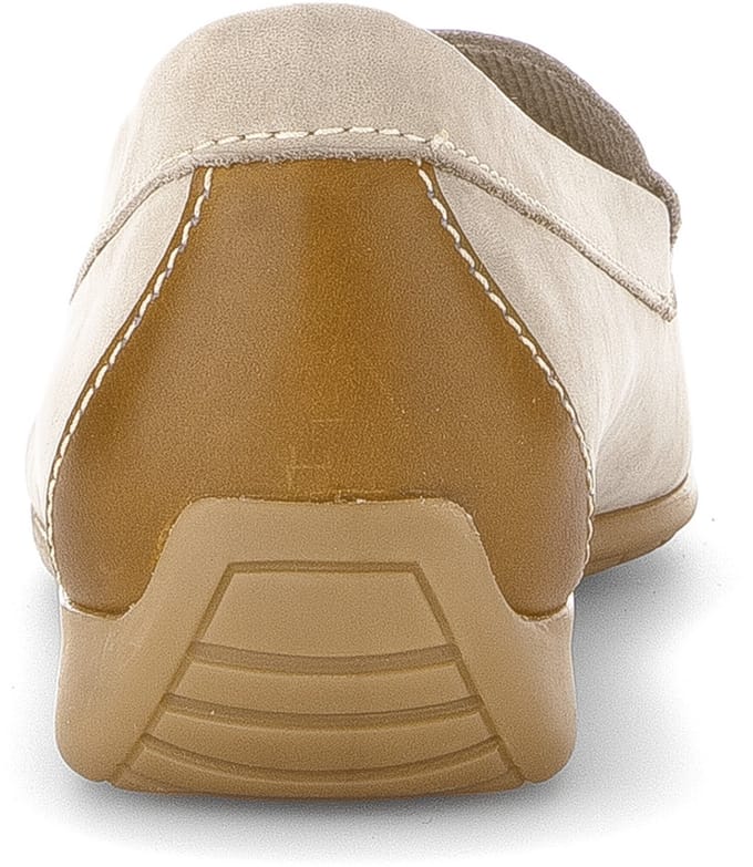 Gabor art. 84.260 12 zand nubuck cognac leer instapper dames