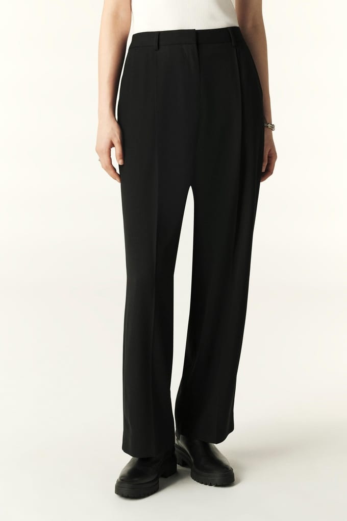 BA&SH Pantalon Gona Noir Taglia: 42 | Pantaloni da completo Outlet | Donna