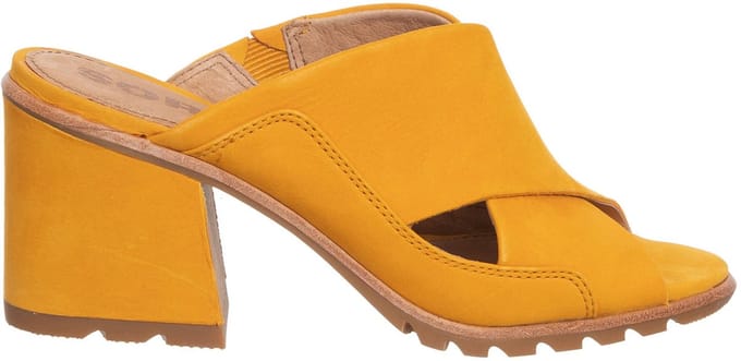 Sorel Nadia Mule Goudgeel natuurlijk leer - 38