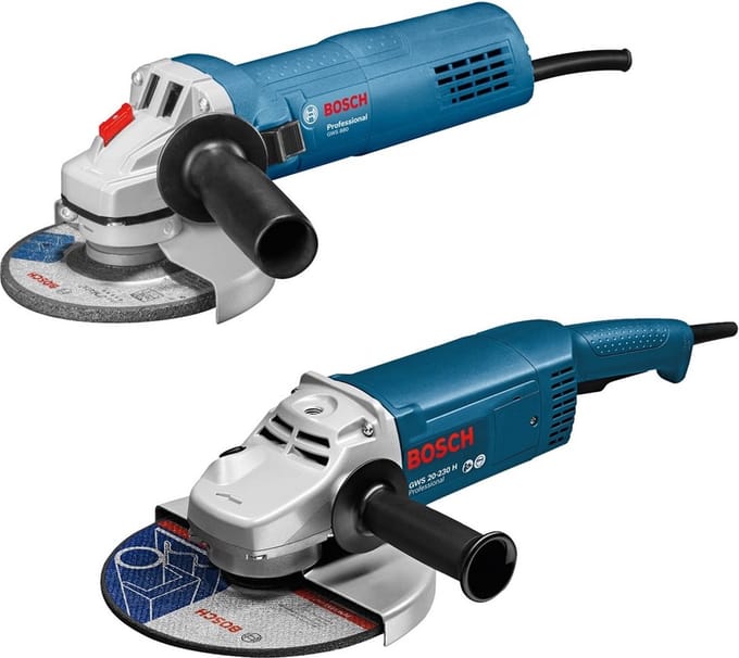 Bosch Professional Combipack GWS 20-230 P + GWS 880 Haakse slijper - 06018C1108
