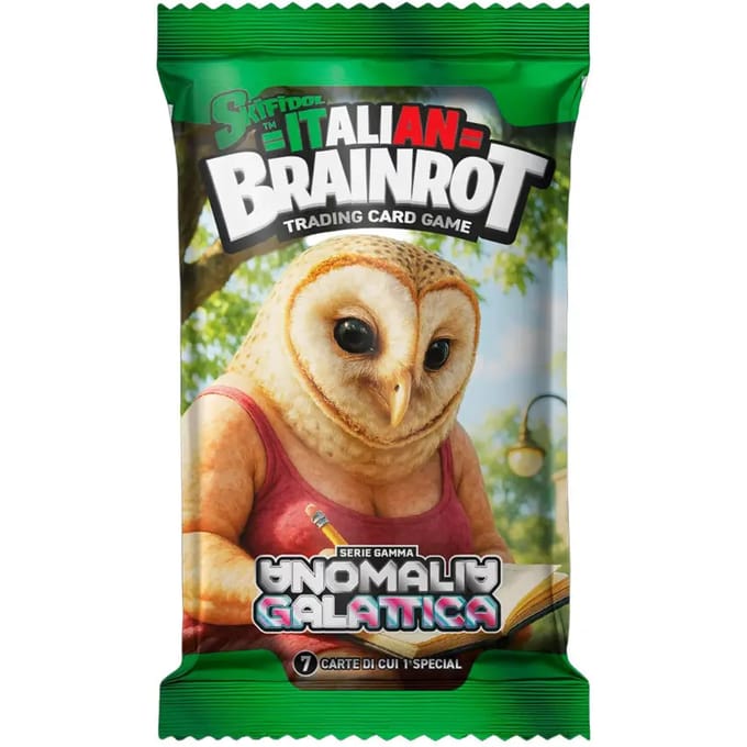 Kaartspellen Skifidol Italian Brainrot Series 3 Galactic Anomaly (x7)