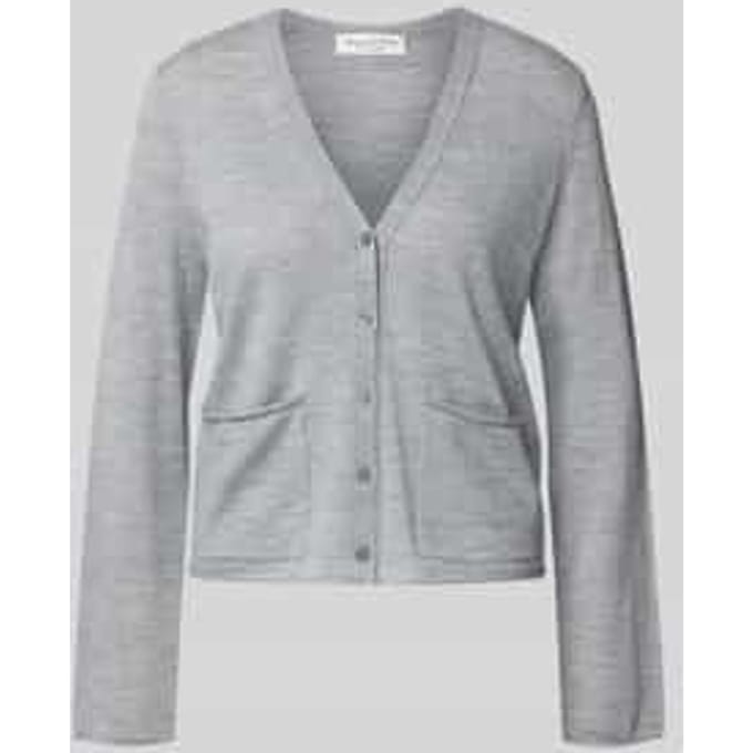 Regular fit gebreid jack van scheerwolmix
