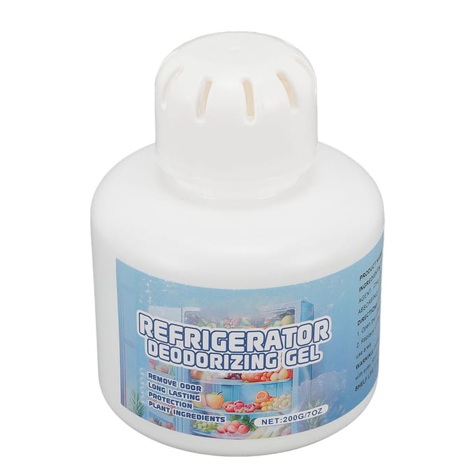 3 STUKS Koelkast Deodorizer Gel Geurverwijderaar Herbruikbare Multifunctionele Koelkast Luchtzuiverende Gel white
