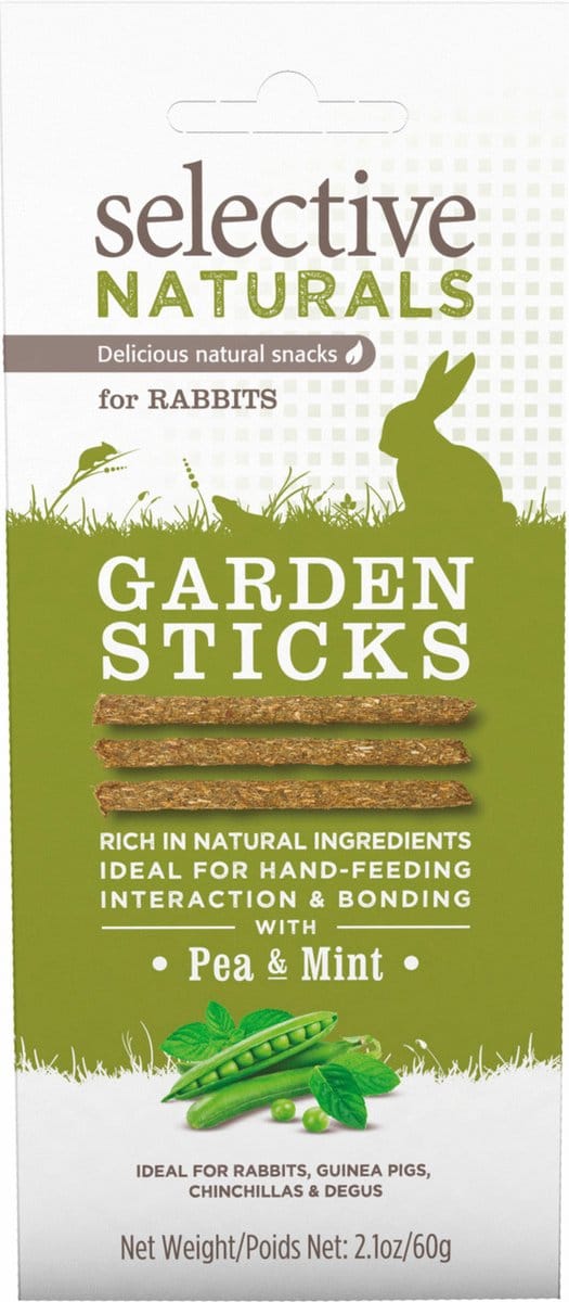 Supreme Selective Garden Sticks - Konijnensnack - 60 g