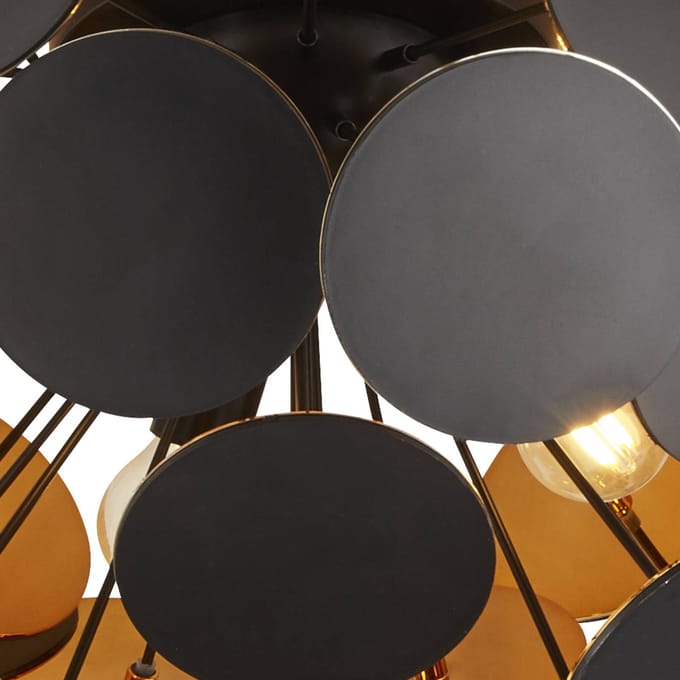 Searchlight Plafondlamp Discus, 3-lamps