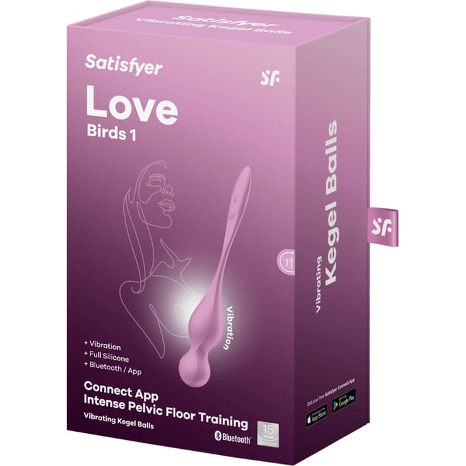 Satisfyer 'Love Birds 1', 73,8 g, met app