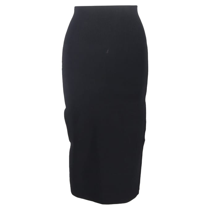 Victoria Beckham midi-rok in zwarte viscose