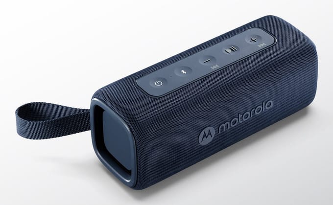 Motorola ROKR 600 - Draagbare Speaker - Bluetooth 5.0 - 30W - Waterdicht IP67 - Niebieski
