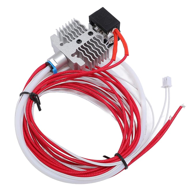 Hot End Vervangingskit 24V 40W 3D Printer Nozzle Hot End Verwarmingsblok Kit voor Ender3 NEO V2 NEO red