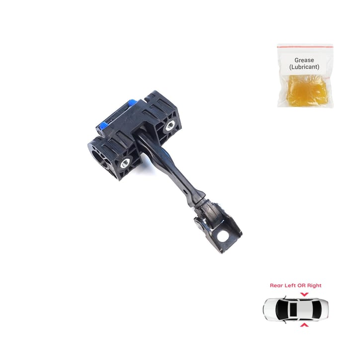 BDP1674 Dubbele Cabine Achterdeur Scharnier Remstop Controle Montagebegrenzer Riem voor VW Crafter MK2 e-Crafter MAN TGE e-TGE 2017-Op 7CA839249A