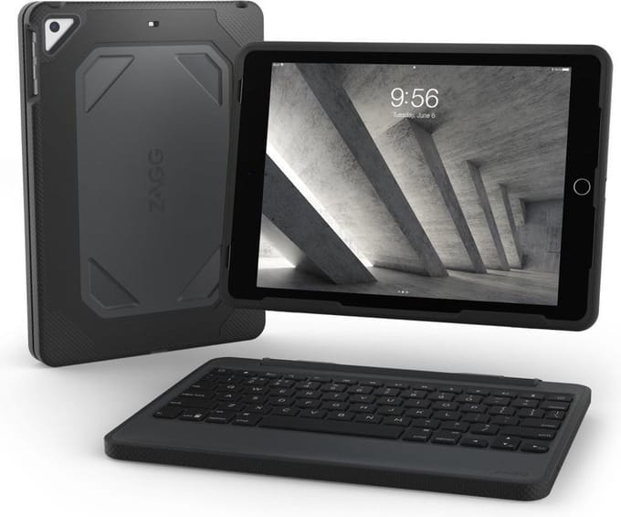 ZAGG Rugged Keyboard Tablethoes Apple iPad Mini 4 / Apple iPad Mini 5 (2019) - Zwart