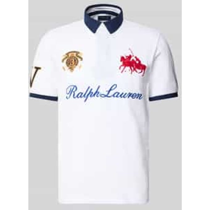 Regular Fit poloshirt van puur katoen