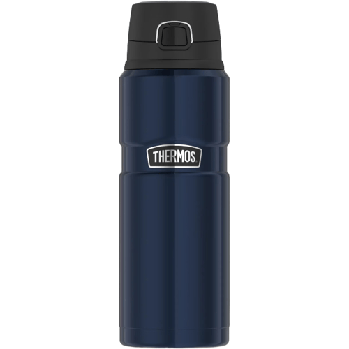 Thermos King RVS 0,7L Midnight Blue - Houdt warm/koud
