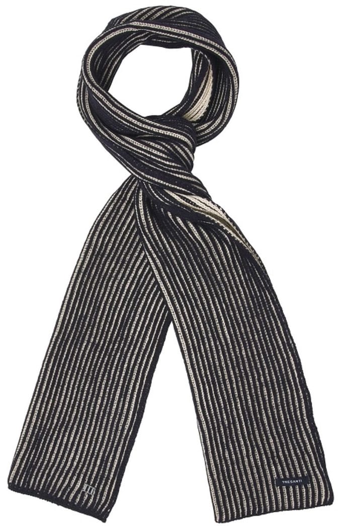 Tresanti STEBA Ribbed scarf Dark brown (TRSCHE158 - 402)