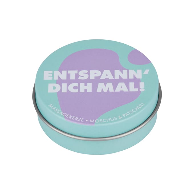 Massage Candle Musk + Patchouli "RELAX YOURSELF !"